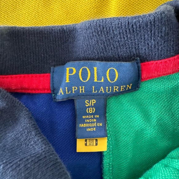 Polo Ralph Lauren Boys Colorblock Polo Shirt - Picture 4 of 5